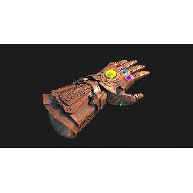 3D模型-3D Infinity Gauntlet
